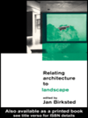 cover image of Relating Architecture to Landscape